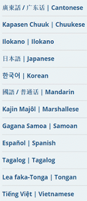 Language Services